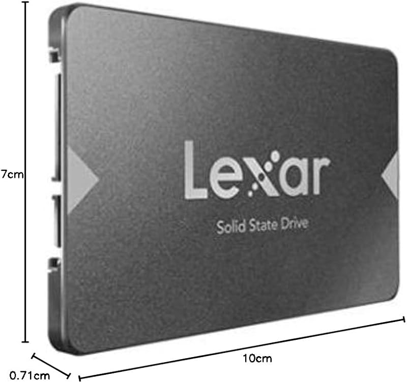 NS100 2,5" SATA III 6Gb/s SSD Interno 512GB, fino a 550 MB/s Lettura