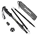 Sahara Sailor Hiking Pole, High-Z Collapsible Trekking Walking (Black)