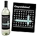 Home Sweet Home - Housewarming Gift for Women and Men - Wine Bottle Label Stickers - Set of 4