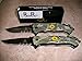 2x 2 Rogue River Tactical Knives US Marine Corps Don't Tread On Me Spring Assisted Rescue Pocket Knife Digital Camo Drop Point Blade Gadsden Flag Patriot Military Great Gift