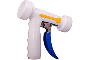 ARCHON Industries RT12-BW Rear Trigger Spray Nozzle, Brass, Brass/Nitrile, White