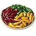 Gresorth 60pcs Artificial Mini Pepper Chili Fake Vegetable Home Kitchen Party Christmas Food Toy Decoration