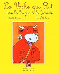 La  Vache qui rit tire la langue à la "Joconde"