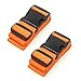 BlueCosto Luggage Straps Suitcase Baggage Carry-on Bag Belt - 2-Pack, Orange