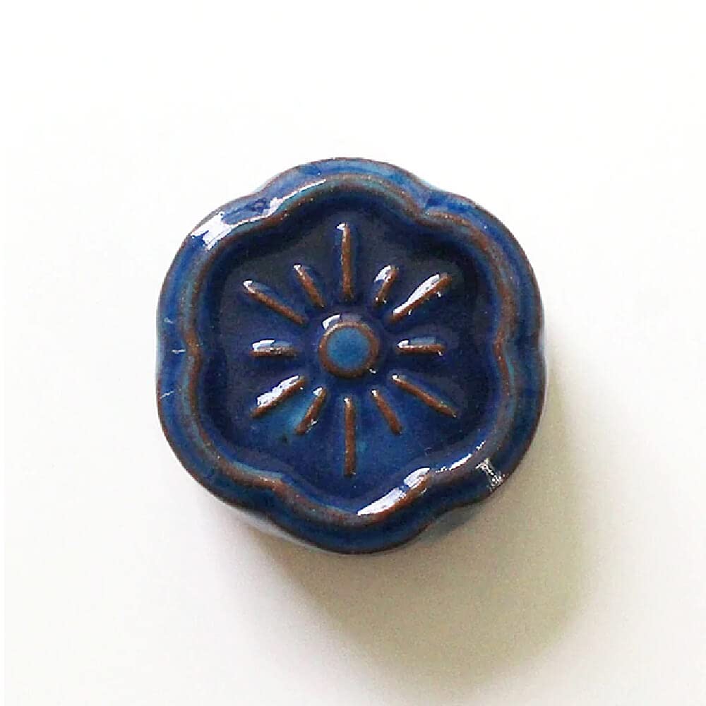 Cohana Kawara Mag. needle Rest w. ndl polisher blue - 1pc