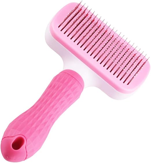 pink dog brush