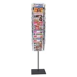 Kroey Rotating Brochure Display Stand,Detachable