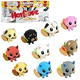Seven20 Hot Pupz Eraser Blind Box - Comes with 1 Pup, 1 Hot Dog Bun and 4 Toppings - Series 1 - Collect Them All