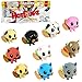 Seven20 Hot Pupz Eraser Blind Box - Comes with 1 Pup, 1 Hot Dog Bun and 4 Toppings - Series 1 - Collect Them All