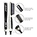 Hair straightening brush by JISELL – professional ceramic 2-in-1 ionic straightener comb with anti-scald feature，Can also be used for men’s beard straightenersthumb 4