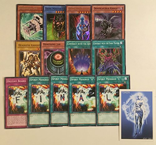 YUGIOH Bakura Deck with exclusive Phantasm Gaming Token + a Deck Box & 100 Sleeves