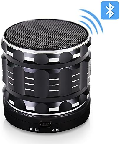 Bluetooth Speakers, MITUTEN Portable Speaker Mini Wireless Stereo Bluetooth Speakers with Microphone + MP3 Players + TF Card Slot, 33ft Range, HD Sound and Bass for iPhone iPad Android Samsung PC