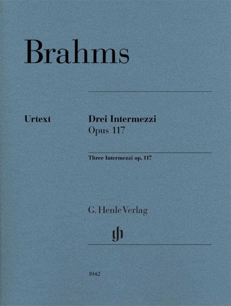 3 INTERMEZZI OP. 117