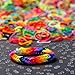 Boao 500 Pieces S Clips for Loom Rubber Band Bracelets Colorful Loom Clips Refill Kit Rubber Band Connectors for Bracelets DIY Making(Clear)