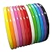 Yazon 8mm Colorful Plastic Teeth Headbands Girl's Women Headband Pack of 13 …