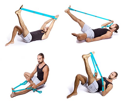 image for Yoga EVO Yoga Strap for Stretching - Elastic Stretching Strap for Phys
