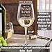 Funny Wine Glass - The Best Wines Are The Ones We Drink With Friends (Stemmed Wine Glass)