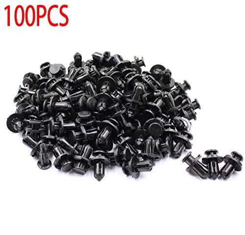 GooDeal 100pcs Push Type Retainer Bumper Cover Fender Clip for Subaru Impreza