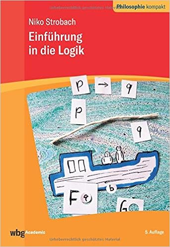 Einfuhrung In Die Logik Philosophie Kompakt Strobach Niko Schonecker Dieter Amazon De Bucher