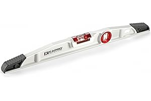 Kapro - 930 SmartCast Professional Level - Cast Mason’s Level - Features Optivision Red Acrylic Vials - VPA Tested - Aluminum