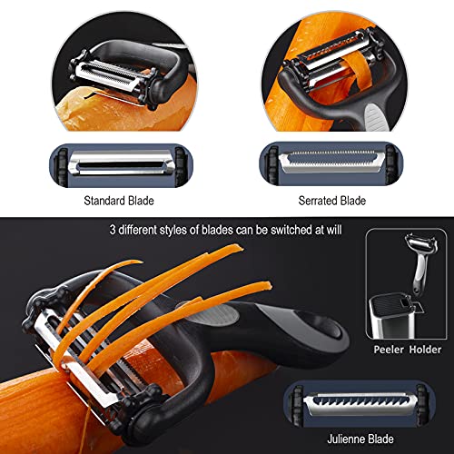 Kitchen Utensils Set, 7 Pieces Silicone Cooking Utensils Set+5Pieces