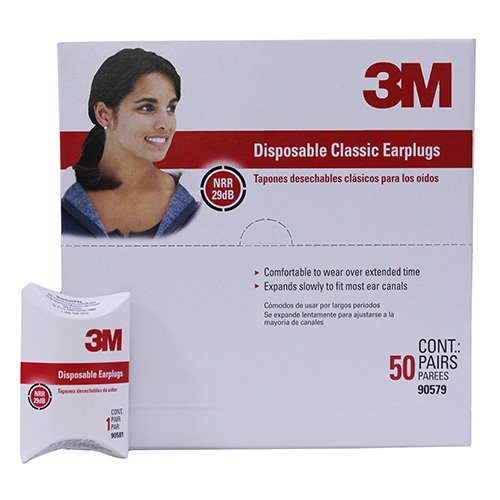 Disposable Shooting EAR Plugs Pillow Pack Dispenser (50)