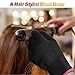 Heat Resistant Gloves for Hair Styling, Teenitor Professional Heat Proof Glove for Hot Curling Iron Wands, Flat Iron, Universal Fit Sizethumb 4