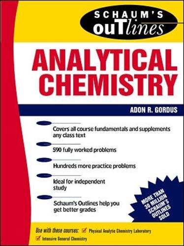 BEST! Schaum's Outline of Analytical Chemistry K.I.N.D.L.E