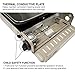 GasOne New GS-2300P Propane or Butane Dual Fuel All in One Portable Wide Stove with Premium Non-Stick Deep Grill with Tempered Glass Lid/Gas Stove Burner with Carrying Case Model 2017, Gold