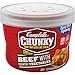 Campbell's Chunky Microwavable Soup, Beef with Country Vegetables Soup, 15.25 Ounce Bowl