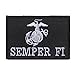 Military Patches Compatible USMC Semper Fi Tactical Uniform Military Embroidered Applique