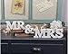 OliaDesign Mr and Mrs Wooden Letters Wedding Decoration/Present