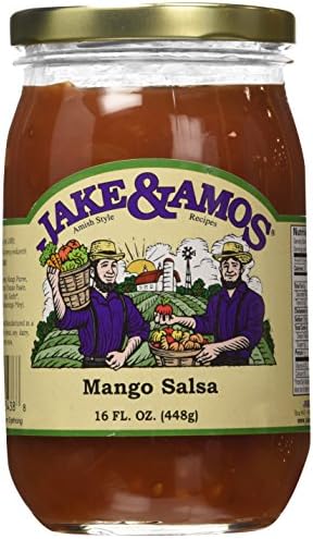 Jake & Amos Mango Salsa / 2 - 16 Oz. Jars