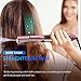 FURIDEN Steam Hair Straightener Flat Iron for Hair : Professional Ceramic Flat Iron for Hair Straightening with Digital LED Display, Dual Voltage (Rose Gold)thumb 4