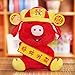 Gloveleya Chinese New Year Decorations - Year of The Pig Festival Decoration Plush Piggy Stuffed Animal Good Luck Toys 8.5