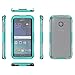 VEGO Galaxy S6 Edge Plus Waterproof Case, Full Body Sealed Waterproof Dirtproof Snowproof Durable Case Cover with Touch Responsive Front Screen Protector for Samsung Galaxy S6 Edge+ (Teal)