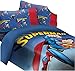 DC Comics Superman Universe Super Soft Luxury Twin Size 3 Piece Comforter Set