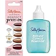 Sally Hansen Instant Cuticle Remover & Salon Effects Cinna-Snap Press On Nails