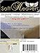 SOFT HEAVEN Topper Cover All Around Zipper Non Skid Bottom Hypoallergenic Bed Bug Dust Mite Luxury Jacquard Velour Fabric Cover for 2
