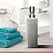 HOUJIN Stainless Steel Soap Dispenser, Hand Soap Dispenser Pump Bottle for Essential Oils, Lotions, Liquid Soaps, Shampoo Shower Gel Hand Lotion Bottle for Kitchen and Bathroom