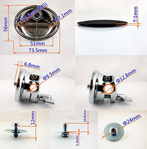 Goedrum Tom Drum Mounting Bracket with Screws