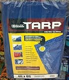 Bazic All Purpose Tarp 4x6ft NEW 5 MIL Thick