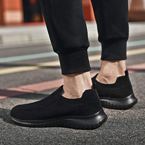Zuwoigo Men's Mesh Walking Shoes Slip On Loafer Casual Comfortable