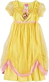 Disney Princess Little Girls' Belle Yellow Pink Nightgown