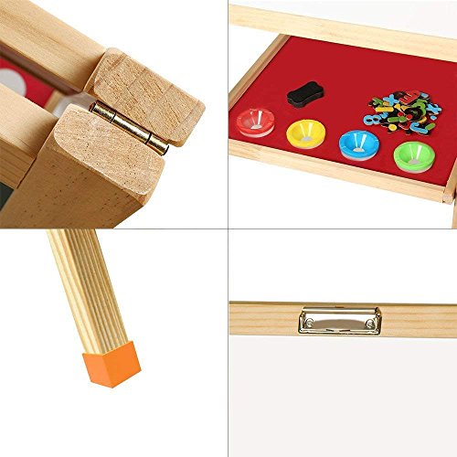 6 Arkmiido+Double+Sided+Whiteboard+Chalkboard+Accessories