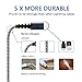 Ostart Apple Certified Lightning cable to USB -3ft, Nylon Braided Fast Charging Cord -Gray