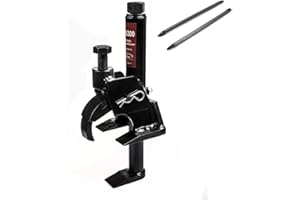 BESTOOL PROFESSIONAL GARAGE TOOLS & EQUIPMENT BESTOOL Manual Tire Bead Breaker Adjustable Hammer Tires Changer for ATV Tire Operation, Includes 2 Iron Crowbars