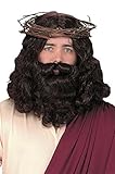 Fun World Men's Jesus Wig Set