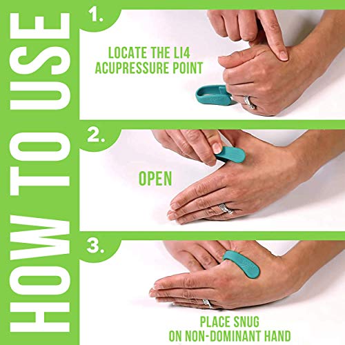 Aculief Wearable Acupressure for Headache and Migraine Relief, All