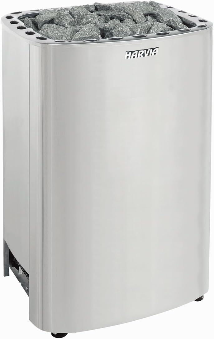 Finlandia/Harvia Club 12.5 Sauna Heater with F-2T Control, 12.5kw 208v/3ph, Maximum 742 cubic feet